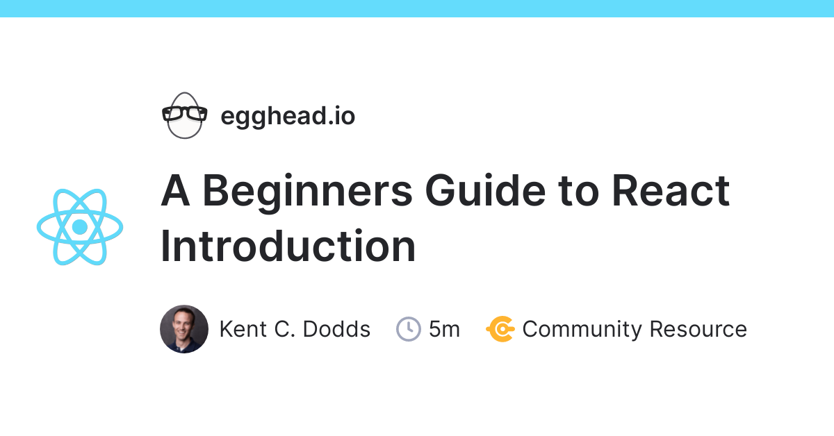 A Beginners Guide to React Introduction