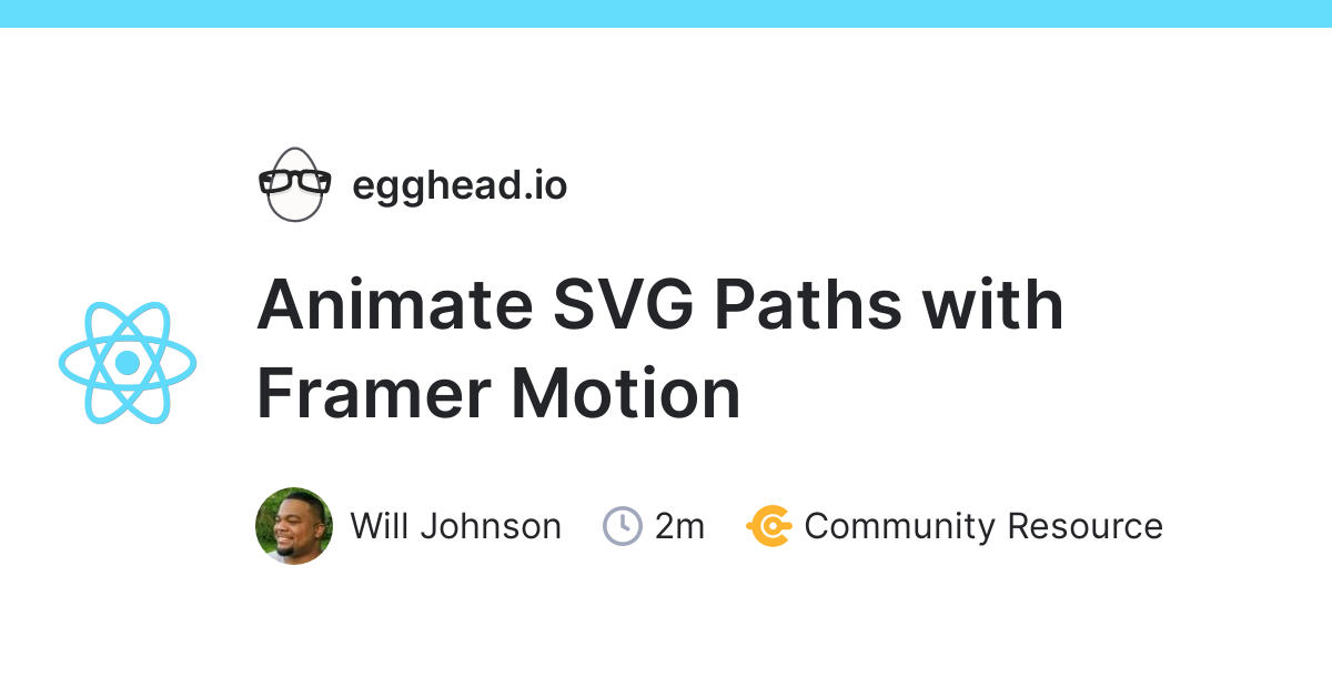 Animate SVG Paths with Framer Motion 