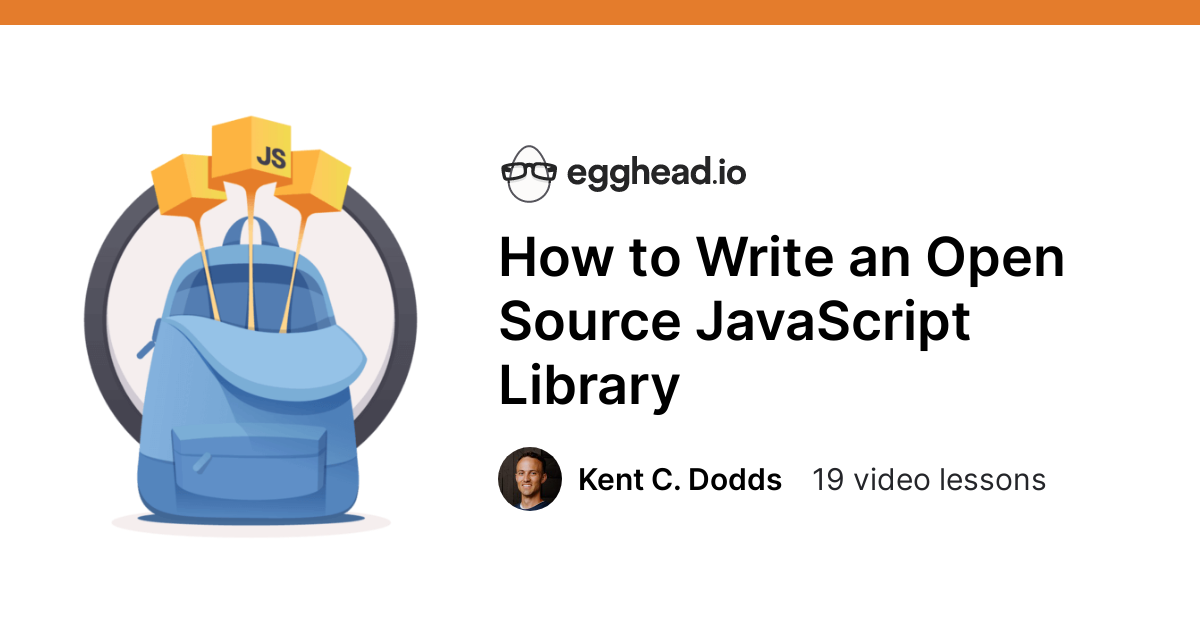 How to Write an Open Source JavaScript Library